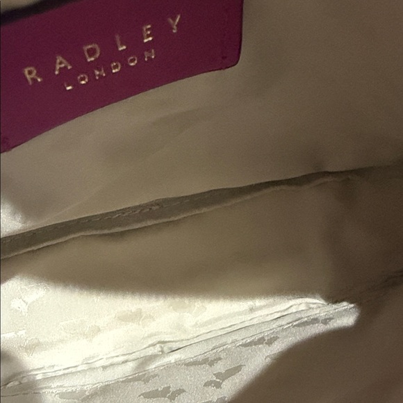 Radley London Gordon Road Quilted Leather Mini Zip Top Crossbody Pink - Picture 4 of 7